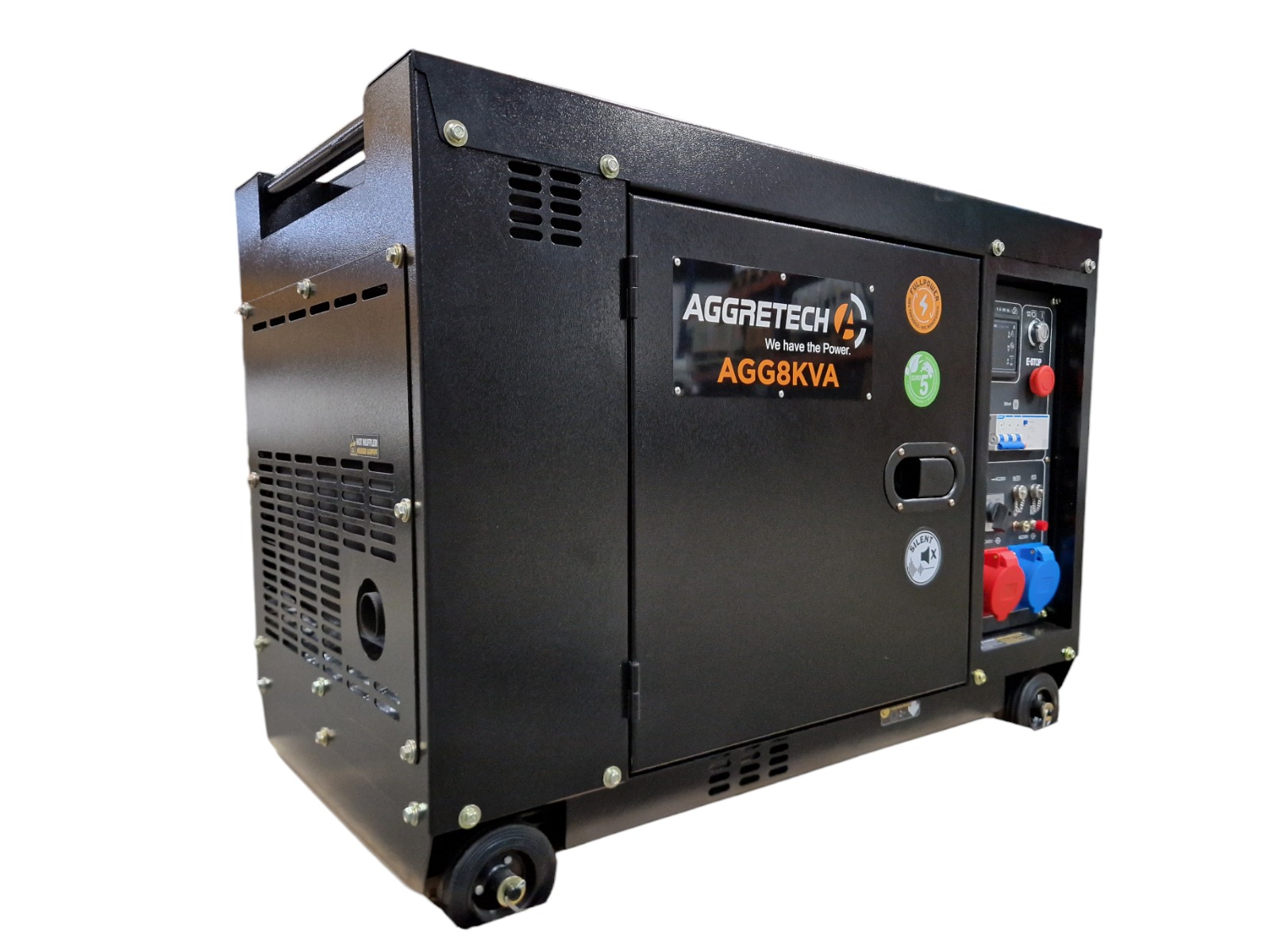 Stromaggregat Diesel AGG 8 mit 7,9 kVA und AVR 